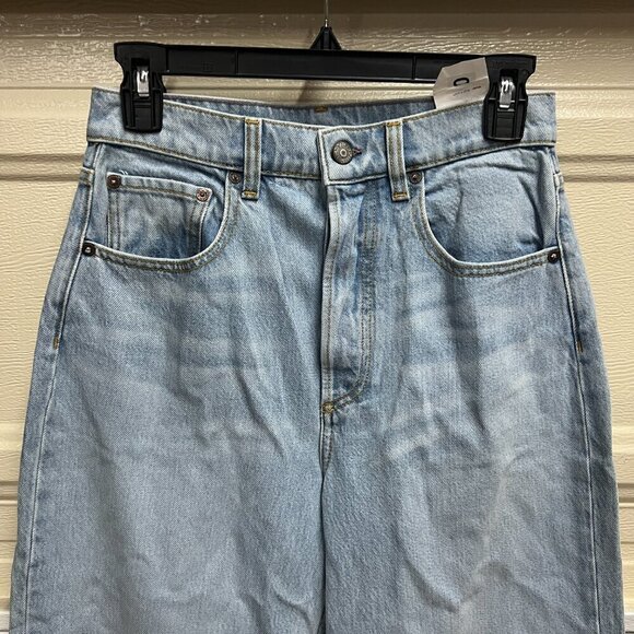 Boyish Womens Denim The Charley High Rise Wide Leg Sz 27 in BLUE PLANET - Picture 2 of 11